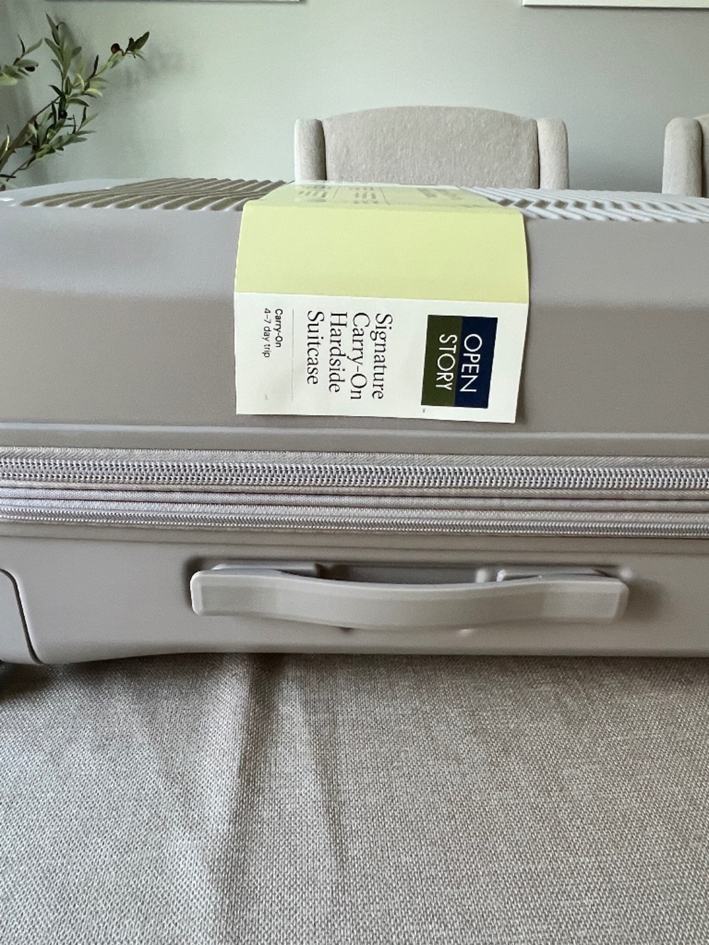 Signature Hardside Carry On Spinner Suitcase Matte Atmosphere - Open Story NEW - Picture 3 of 14